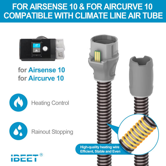 IBEET hose cover with full zipper protects the hose from pets and reduces noise.
