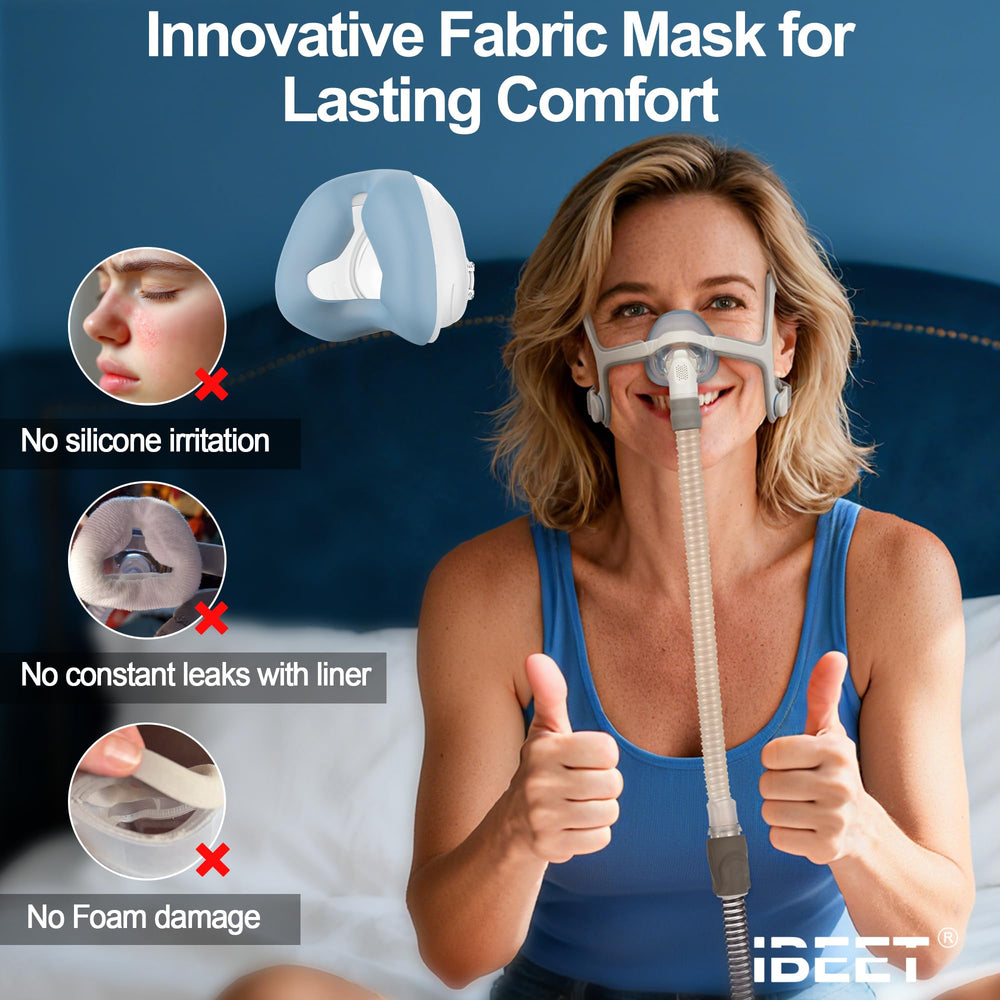 IBEET N20 cushion seals securely around the nose area for steady airflow.