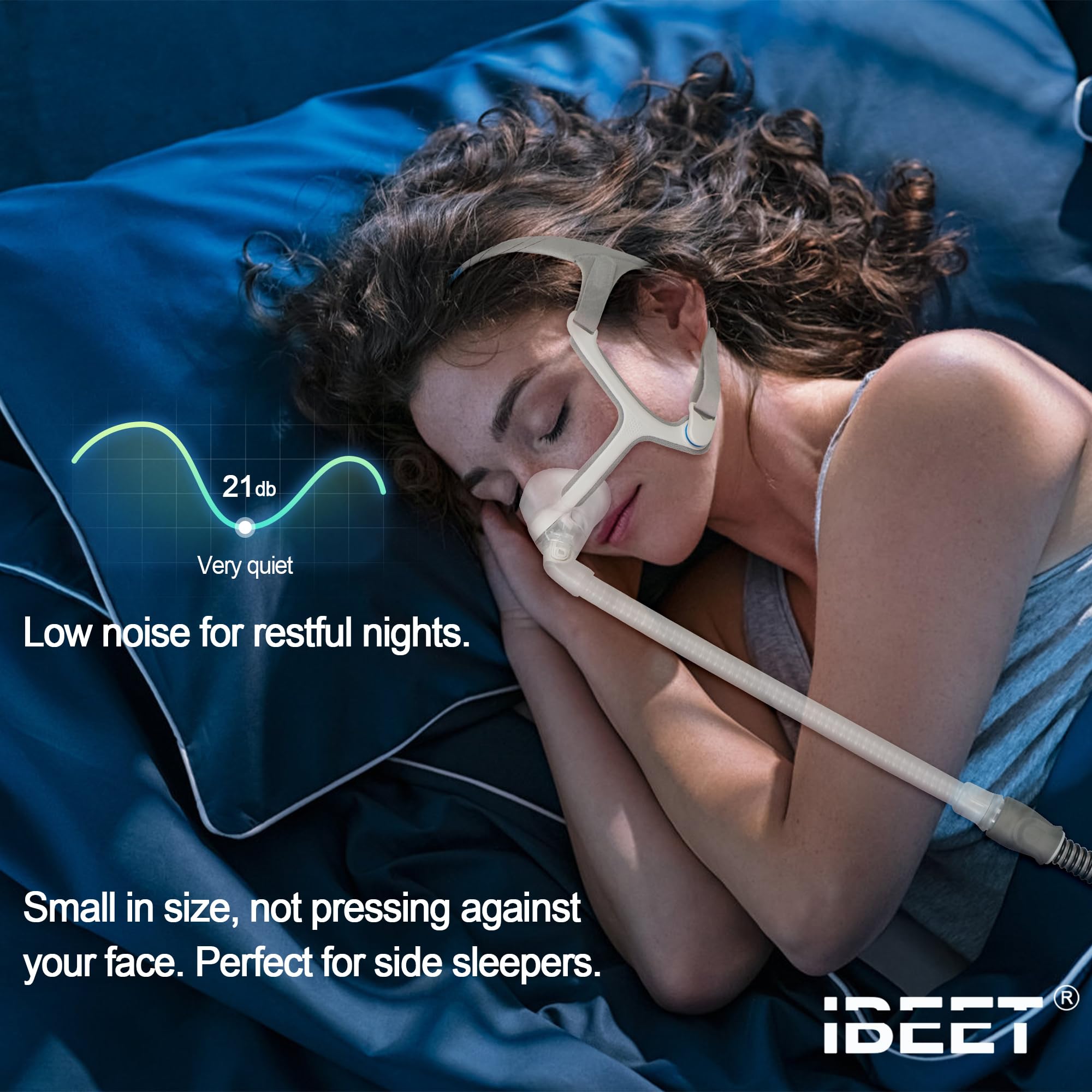 IBEET cushion material detail closeup, durable silicone for long-lasting comfort.