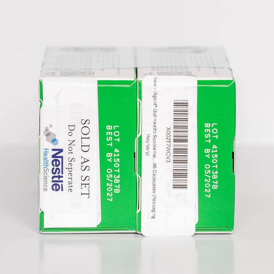 IBgard label closeup highlights ultrapure peppermint oil for digestion.