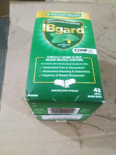 IBgard packaging varies; compact bottle fits into daily routine
