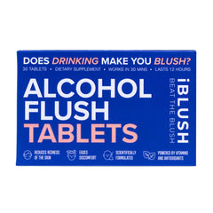 iblush high-potency tablets close-up showing targeted support during drinking