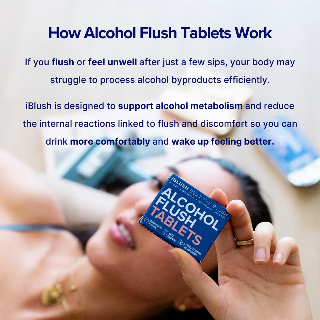 iblush packaging box front showcasing convenient travel-friendly format