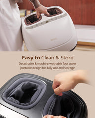 ibreo foot massager deep kneading action relieves soreness