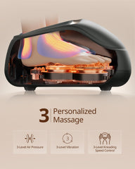 ibreo foot massager remote control and simple settings