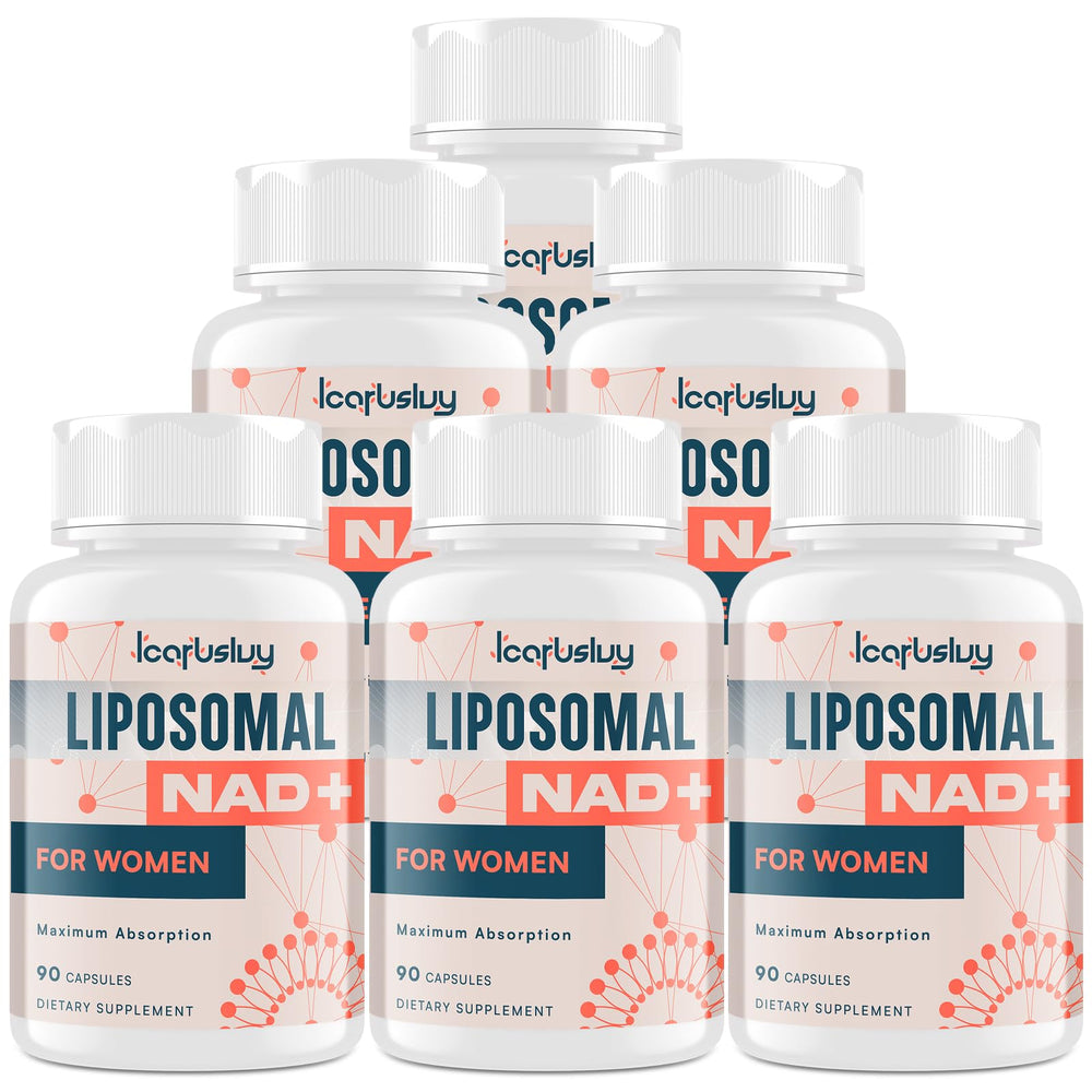 IcarusIvy NAD for Women bottle with liposomal formula for daily wellness