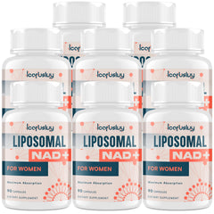 IcarusIvy bottle-front view, a women’s NAD+ formula for daily vitality.