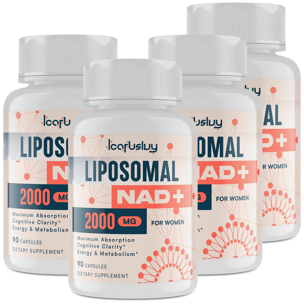 IcarusIvy liposomal NAD+ for Women bottle – advanced delivery for daily energy