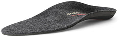 Icebug Comfort Insoles Wool with medial arch focus provides targeted arch support for long wear.
