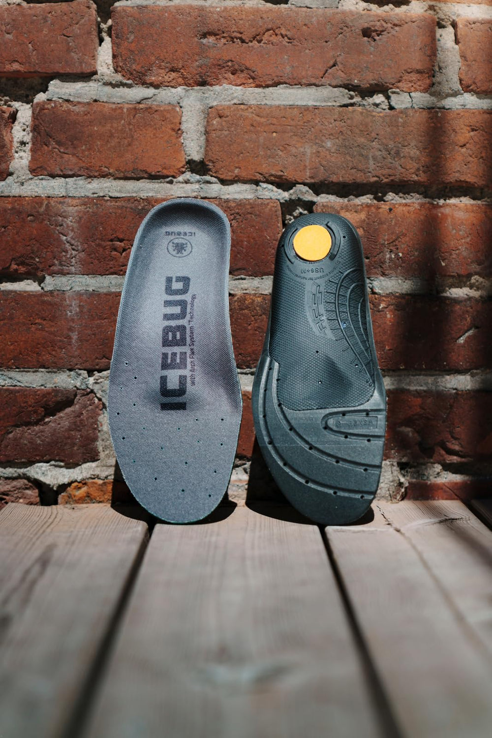 Icebug Slim 2mm thickness fits snugly in performance footwear
