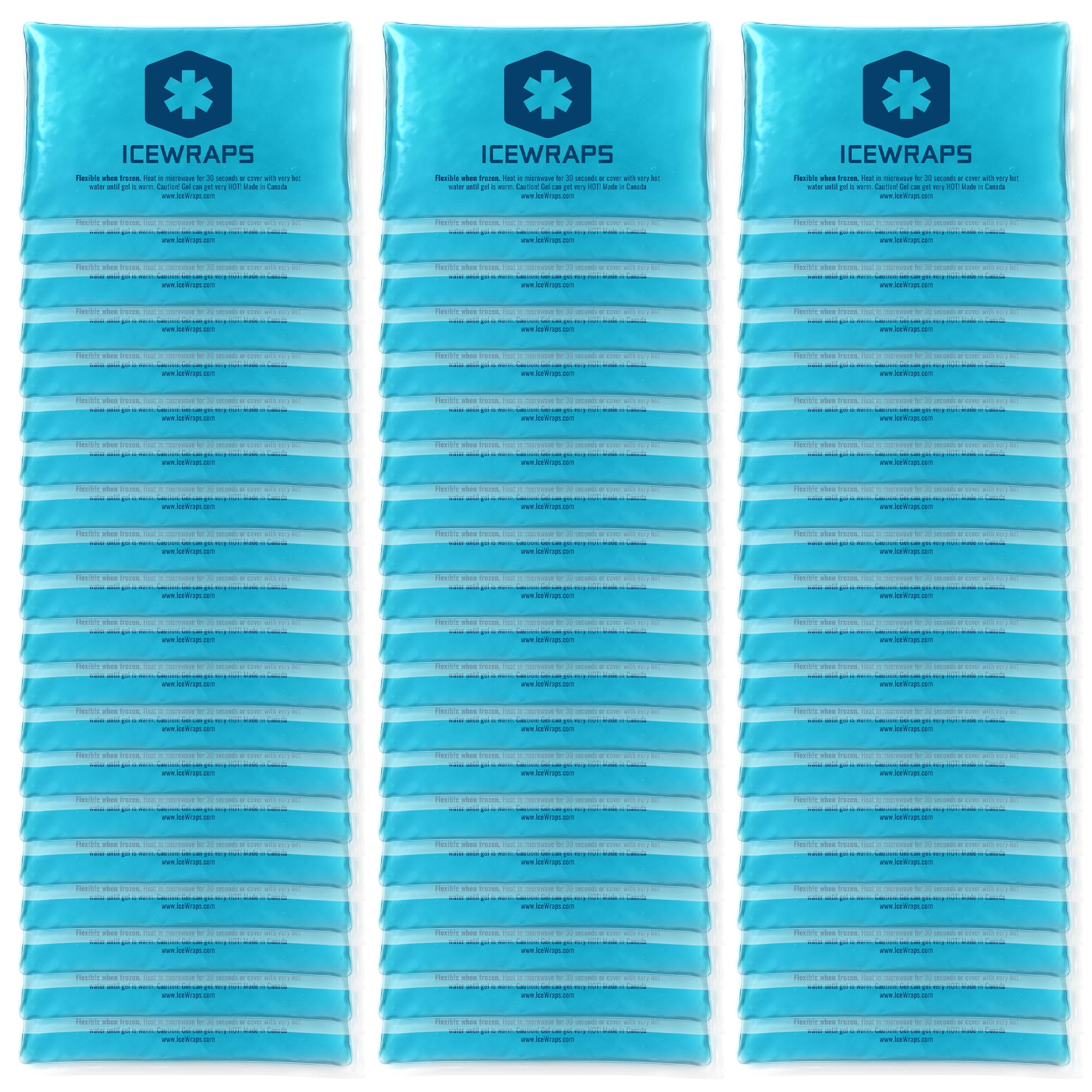 ICEWRAPS bundle hot and cold packs for versatile pain relief.