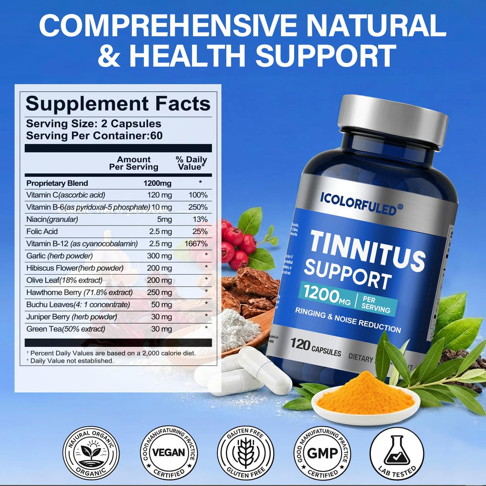 icolorfuled bottle on table ready for a 60-day routine.