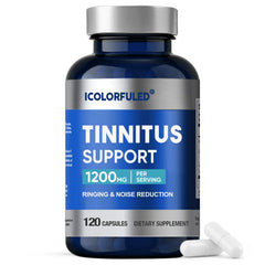 icolorfuled tinnitus relief capsules promote ear comfort and daily focus.