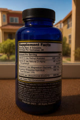 Iconis Migraine Zero ingredients chart showing core nutrients for support.
