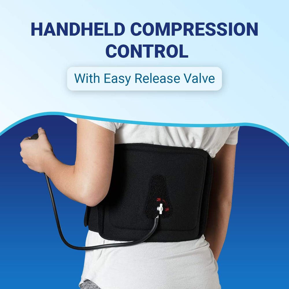 Icy Wrap universal fit adapts to different arms for elbow and joint care