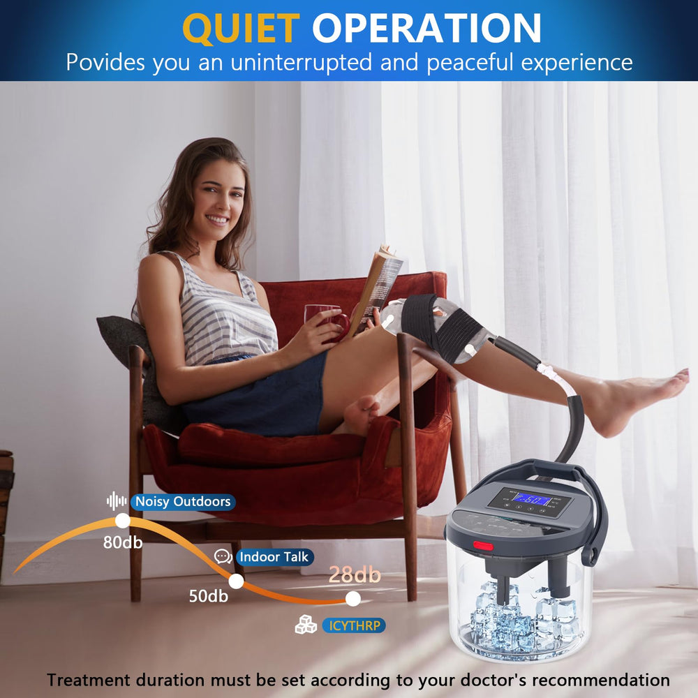 ICYTHRP leak-proof connectors ensure secure tubing during therapy.