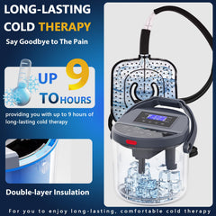 ICYTHRP programmable timer display enables customizable cooling sessions.