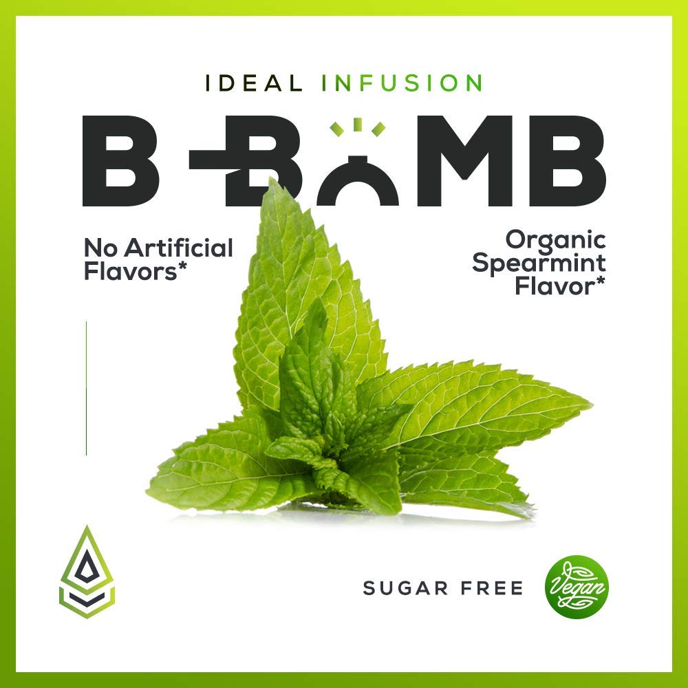 Ideal Infusion B-Bomb sugar-free formula suitable for vegan lifestyles