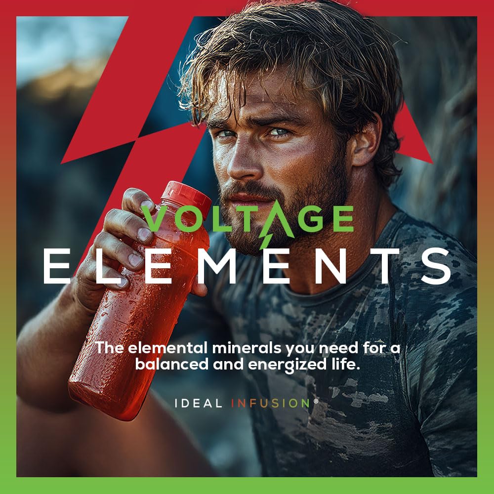 Ideal Infusion hydration on-the-go with convenient scoop for quick mixing.