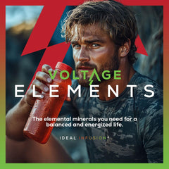 Ideal Infusion hydration on-the-go with convenient scoop for quick mixing.