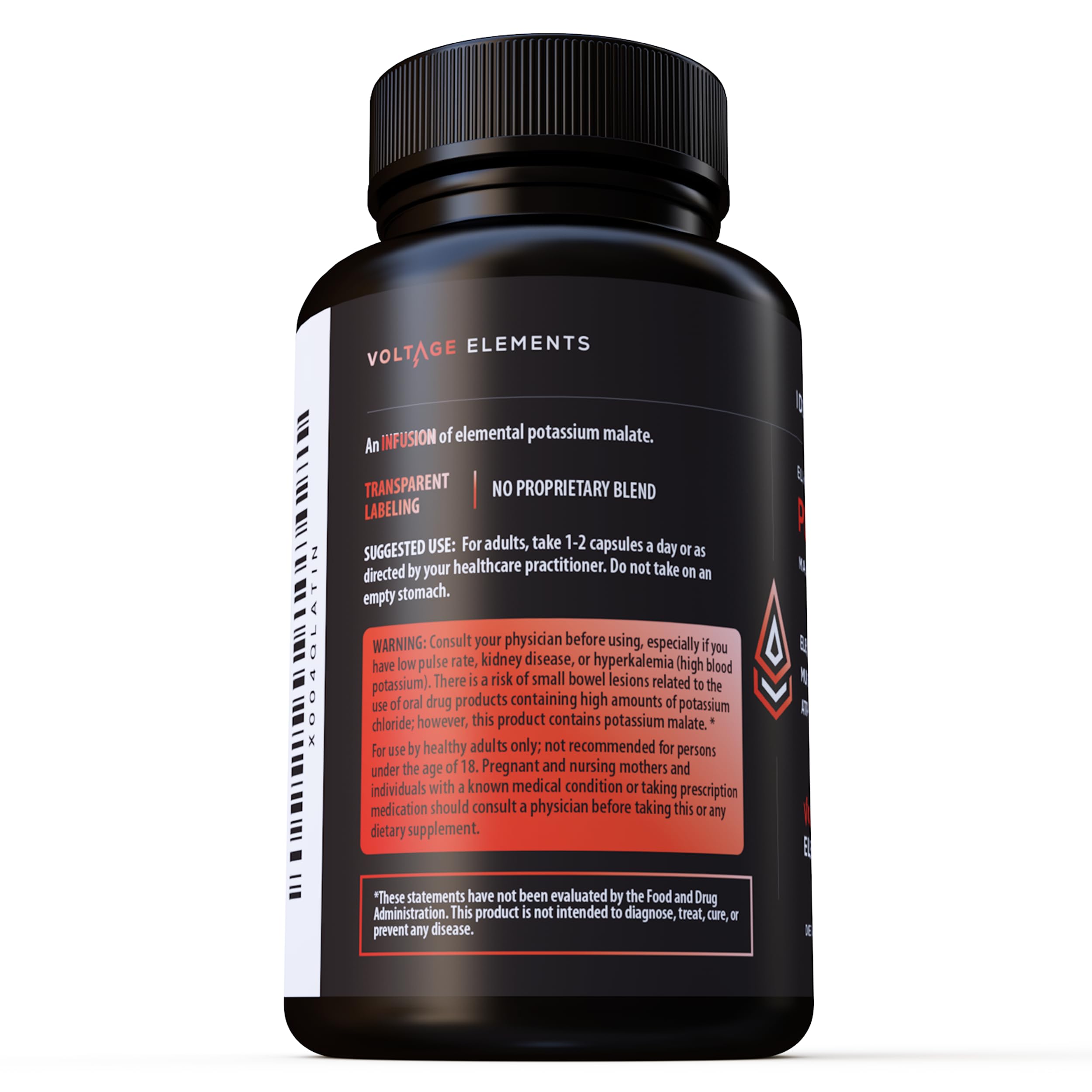 Ideal Infusion Potassium Malate packaging illustration for clear ingredient transparency