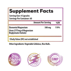 Ideal Infusion Voltage Elements capsules close-up highlighting premium magnesium glycinate.