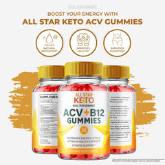 IDEAL PERFORMANCE All Star Keto Gummies nutrition facts panel and usage guidance