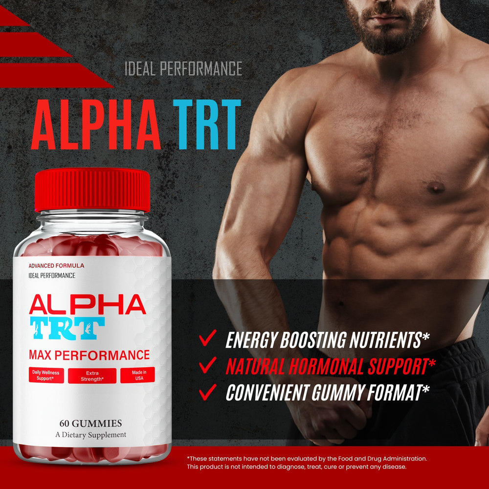 Lifestyle image of Alpha TRT Gummies in a daily wellness routine