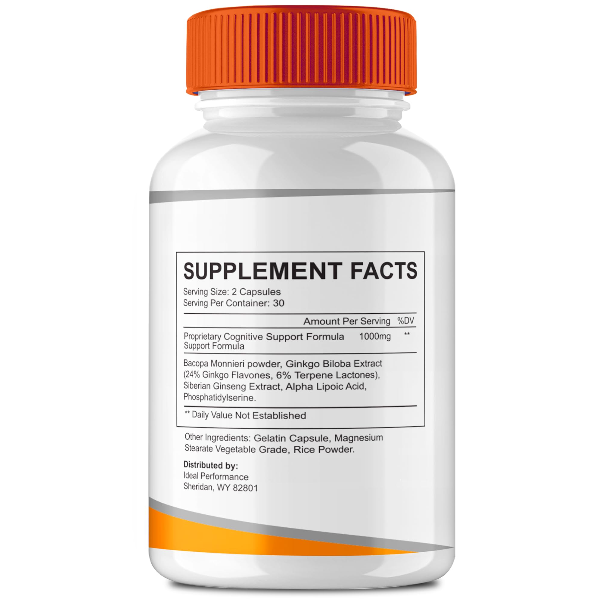 IDEAL PERFORMANCE Arialief capsules arranged for focused daily study.