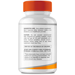 IDEAL PERFORMANCE Arialief label highlights an all-natural brain support formula.