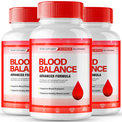 IDEAL PERFORMANCE Blood Balance bottle front, premium packaging for daily circulation support.