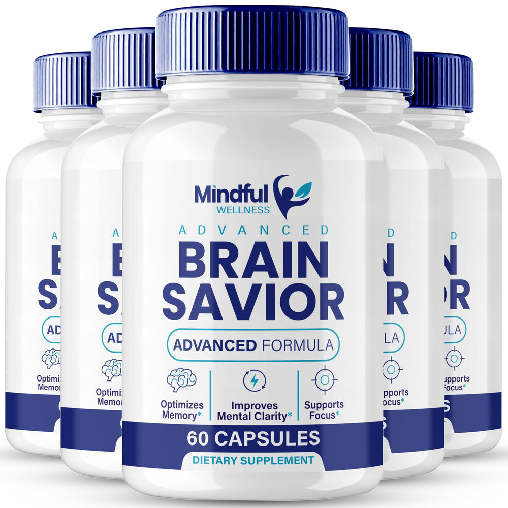 IDEAL PERFORMANCE Brain Savior bottle closeup highlighting memory and focus support capsules.