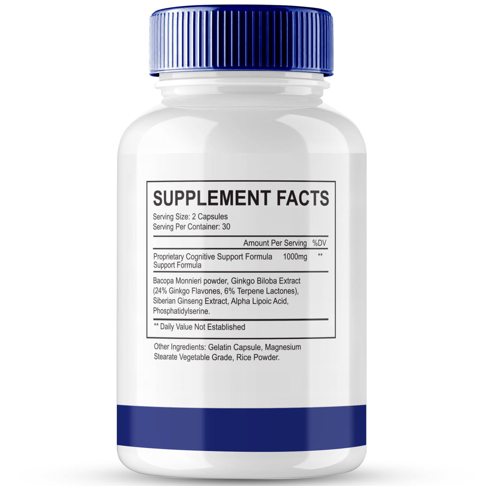 IDEAL PERFORMANCE Brain Savior capsules arranged for easy daily use and focus support.