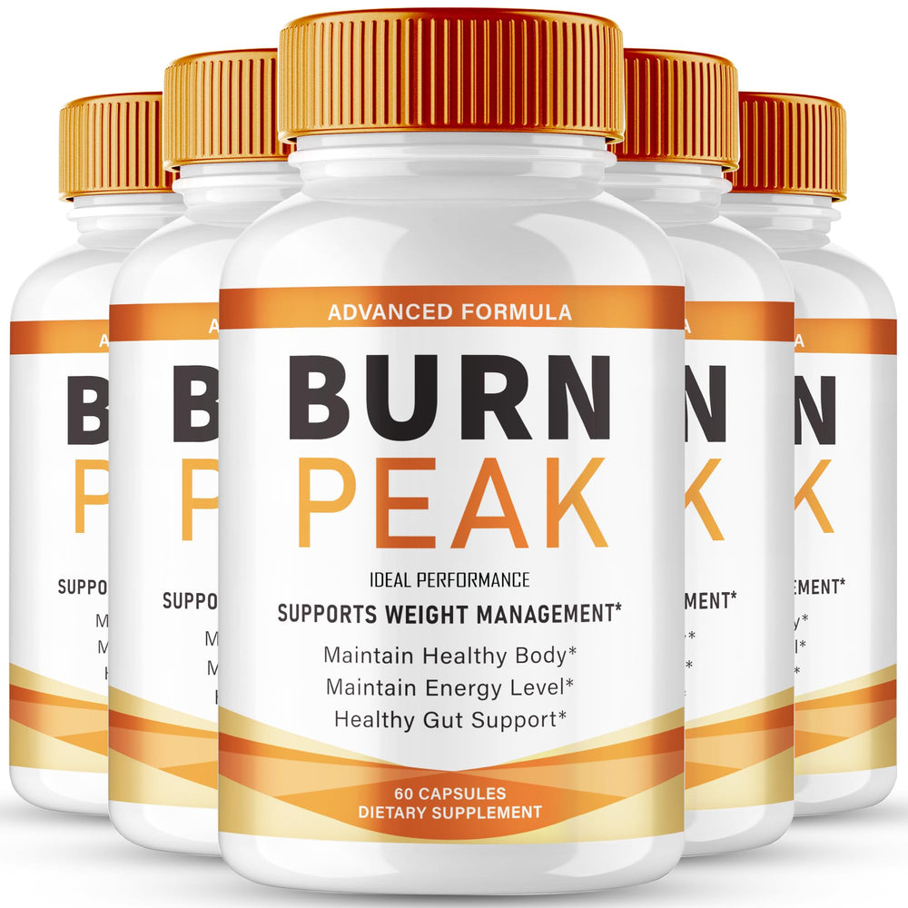 IDEAL PERFORMANCE Burn Peak capsules bottle for daily keto support and an active lifestyle.
