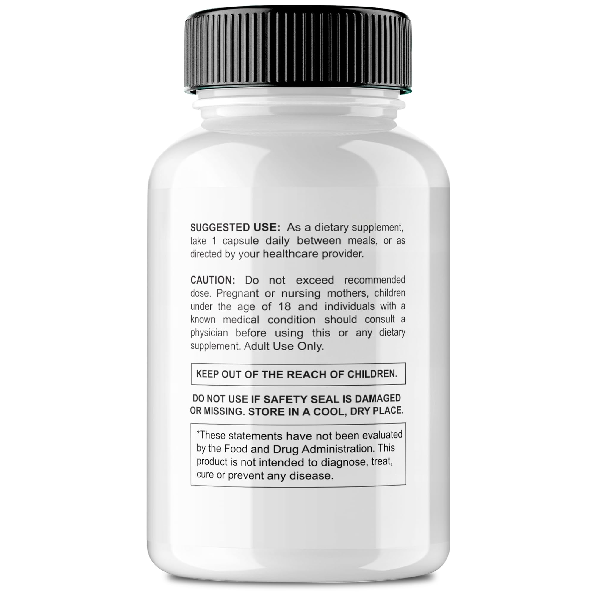 IDEAL PERFORMANCE Clearer Vision label closeup showing packaging details and natural wellness positioning.