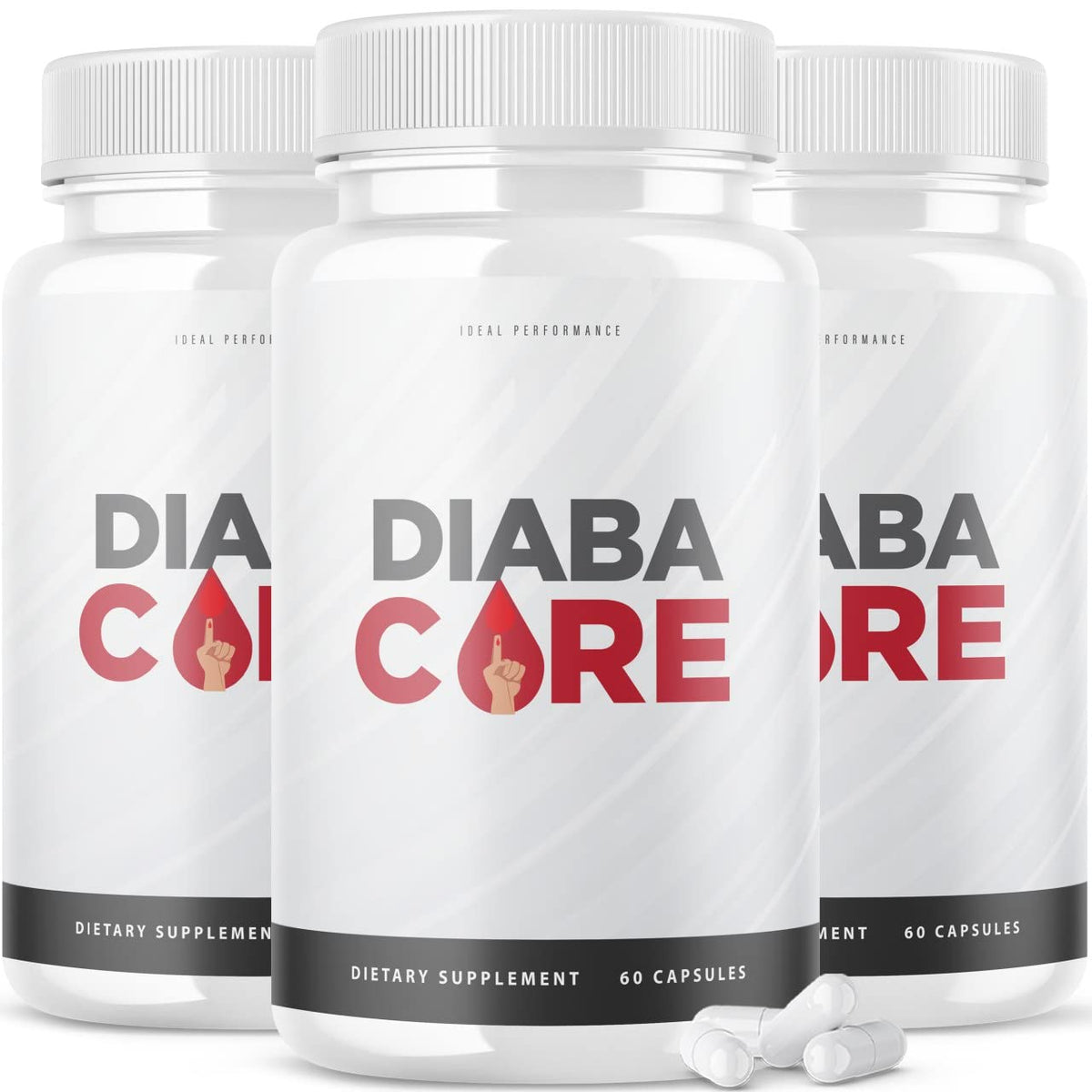 IDEAL PERFORMANCE Diabacore 3-pack box designed for a steady daily routine