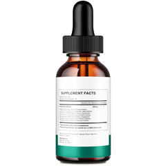 IDEAL PERFORMANCE Drop The Pounds Drops label close-up highlighting natural ingredients.