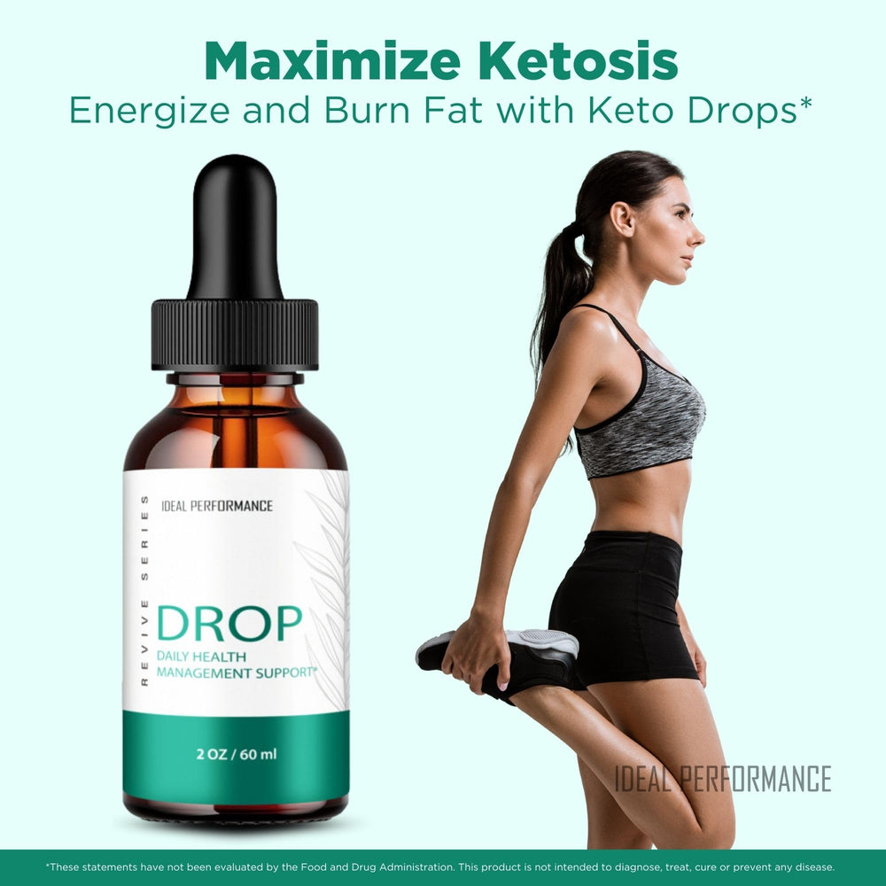 IDEAL PERFORMANCE Drop The Pounds Drops measuring drop for accurate use.
