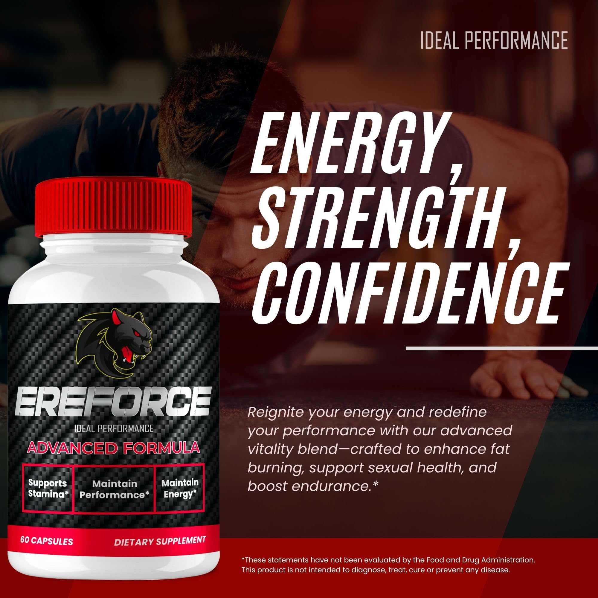 Blister pack for on-the-go Ereforce supplementation