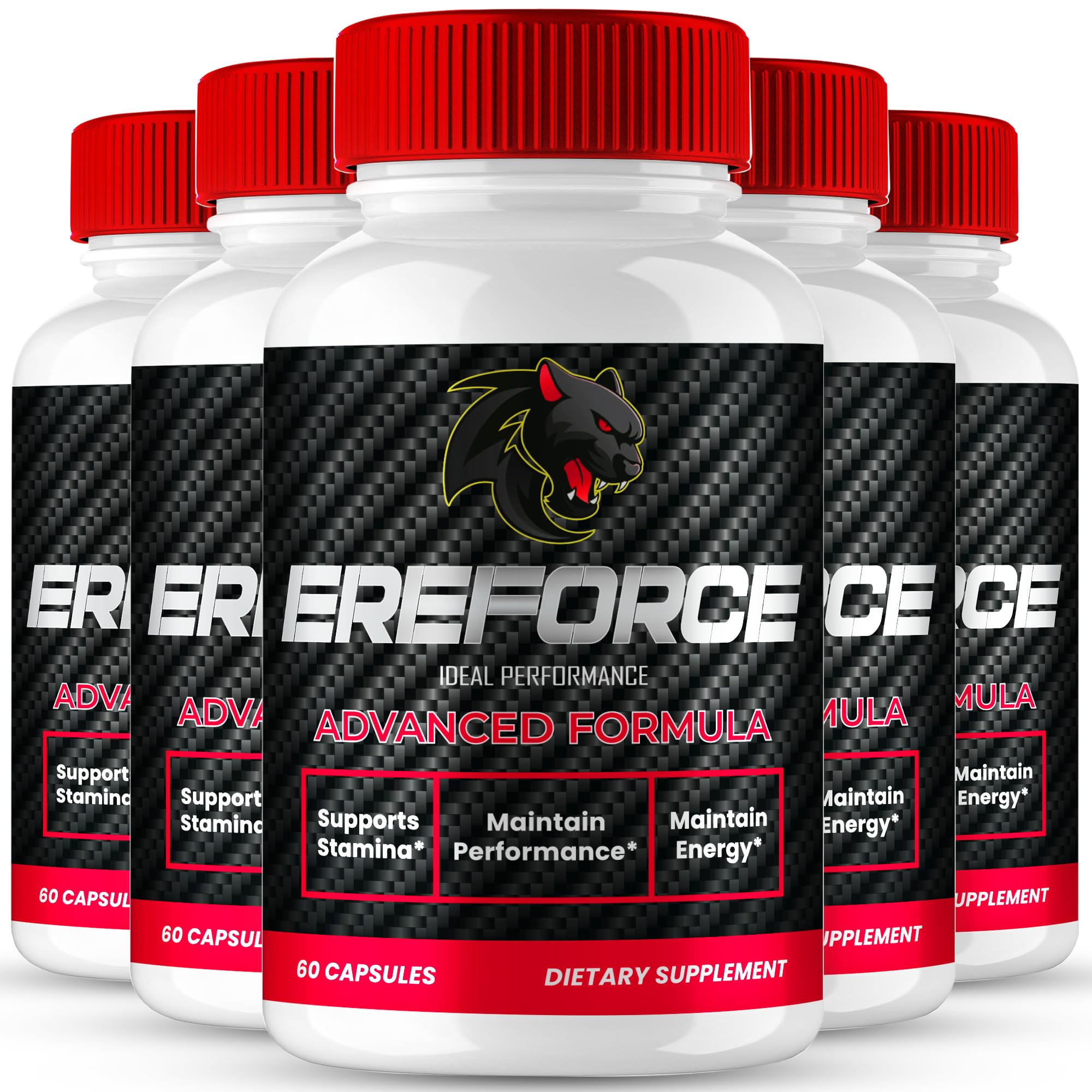 IDEAL PERFORMANCE Ereforce capsules in bottle for daily wellness