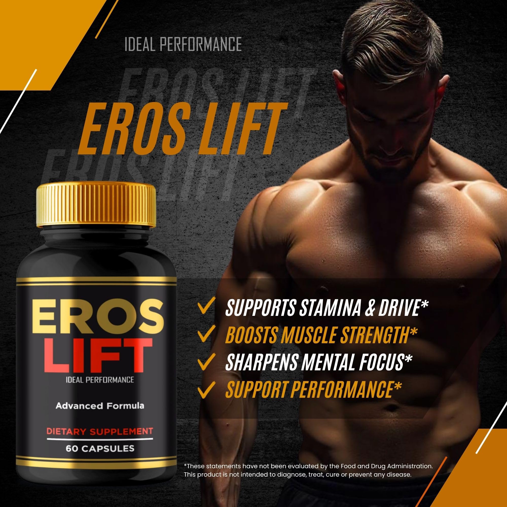 IDEAL PERFORMANCE Eros Lift capsules scene for daily routine integration.