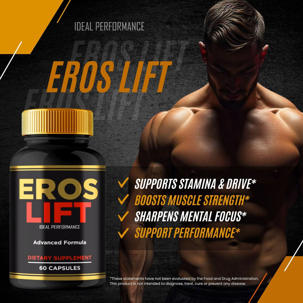 IDEAL PERFORMANCE Eros Lift capsules scene for daily routine integration.