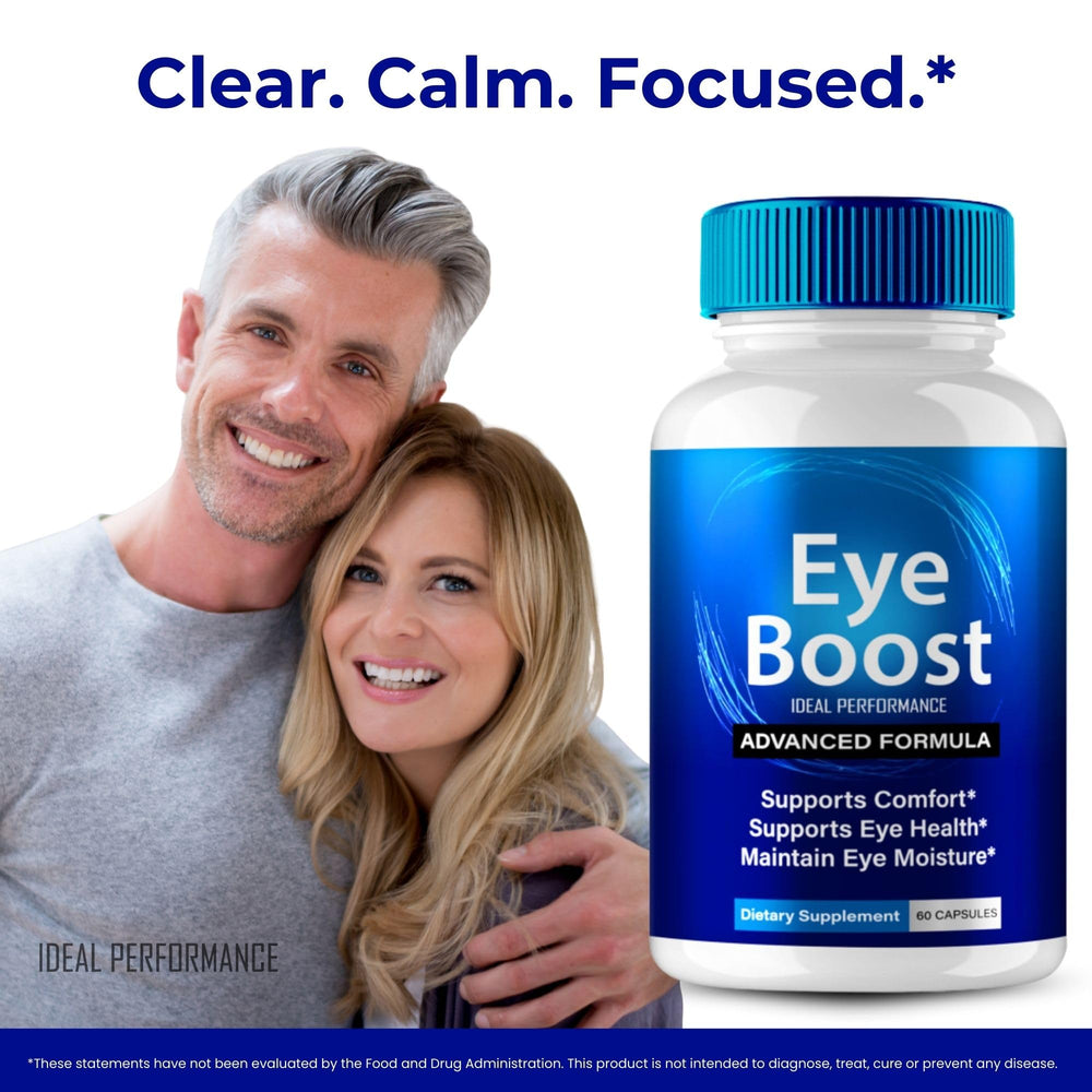IDEAL PERFORMANCE Eye Boost Capsules daily routine setting.