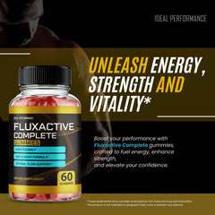 IDEAL PERFORMANCE Fluxactive Complete Max Strength focuses on potent daily support.
