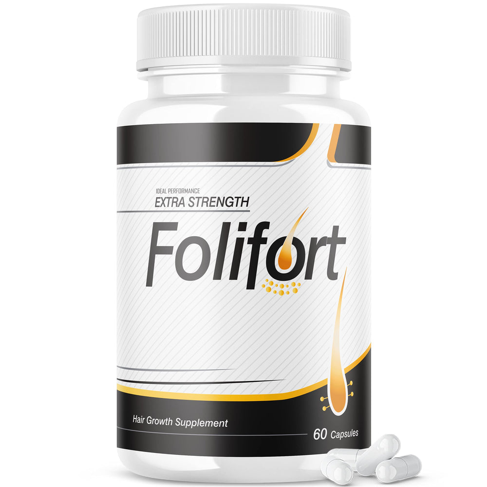 IDEAL PERFORMANCE Folifort hair growth pills bottle for daily vitality support