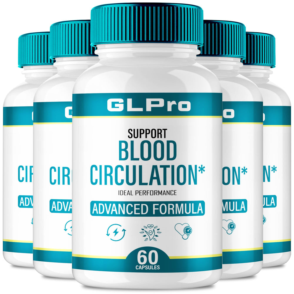 IDEAL PERFORMANCE GL Pro Blood Support capsules bottle front, daily circulation support option