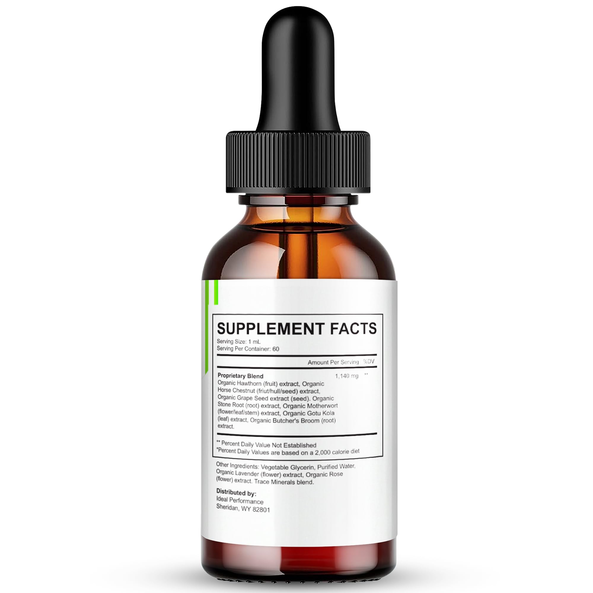 IDEAL PERFORMANCE Gluco Delete Drops pour demonstrates easy daily dosing for routine use.