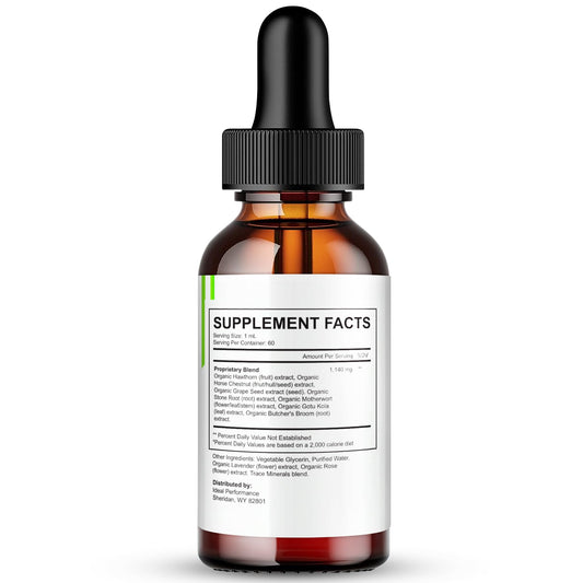 IDEAL PERFORMANCE Gluco Delete Drops pour demonstrates easy daily dosing for routine use.