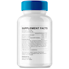 IDEAL PERFORMANCE Gluco Peace pills label-detail, premium formula for balanced energy and well-being.