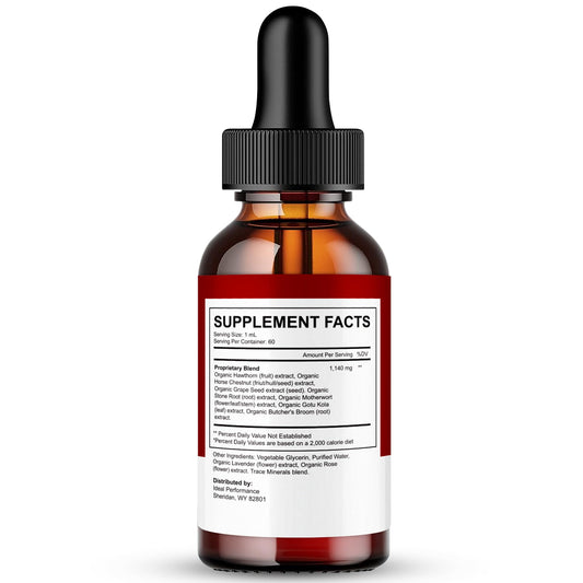 IDEAL PERFORMANCE Gluco Vita Pure Drops pour showing quick measurement.